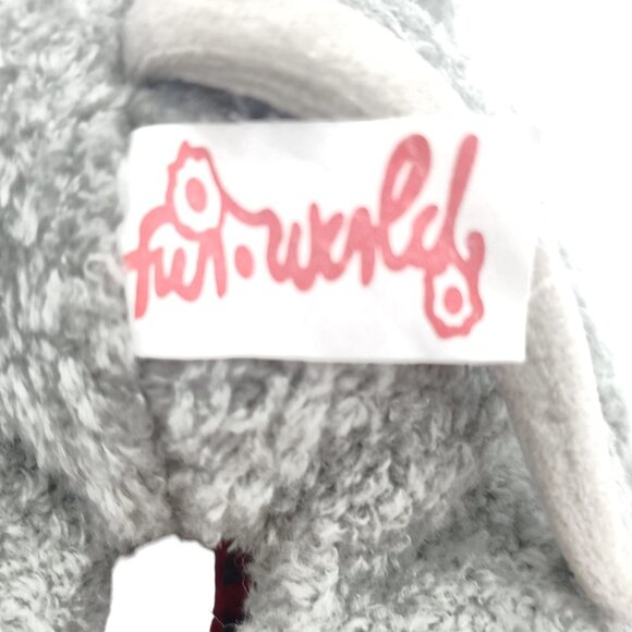 Vintage Fun World 12" SNOWMAN Plush & Teddy Bear Stuffed Animal  Christmas Set 2 - Picture 10 of 13